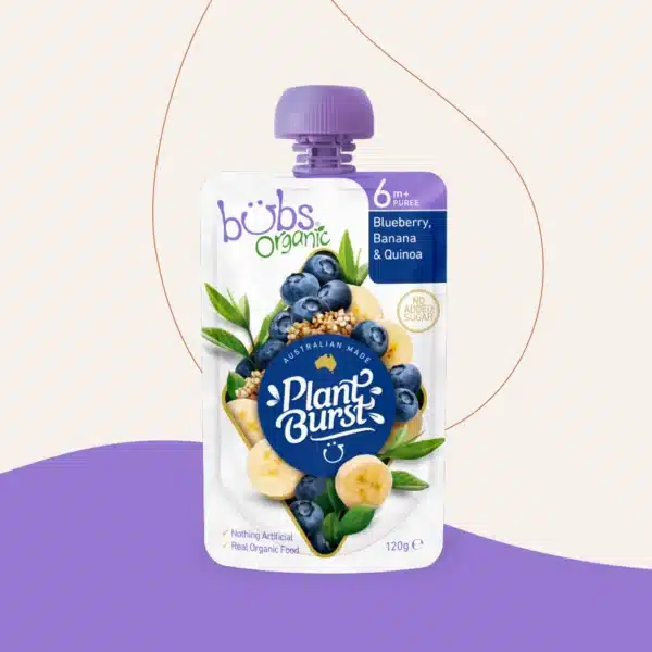 Organic Blueberry, Banana and Quinoa 6 Months+ 120g