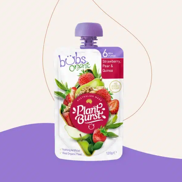 Organic Strawberry Pear & Quinoa 6 Months+ 120g